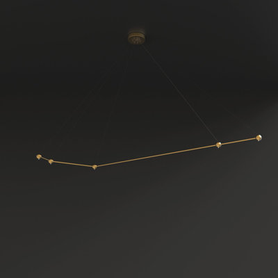 5 - Light Unique Geometric Chandelier
