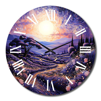 Horloge murale Cleeson - Paysages