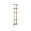Signature Designs Sashay Gold Slim Etagere