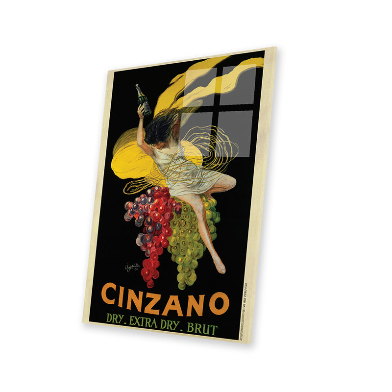 Cinzano, 1920, impression sur verre acrylique