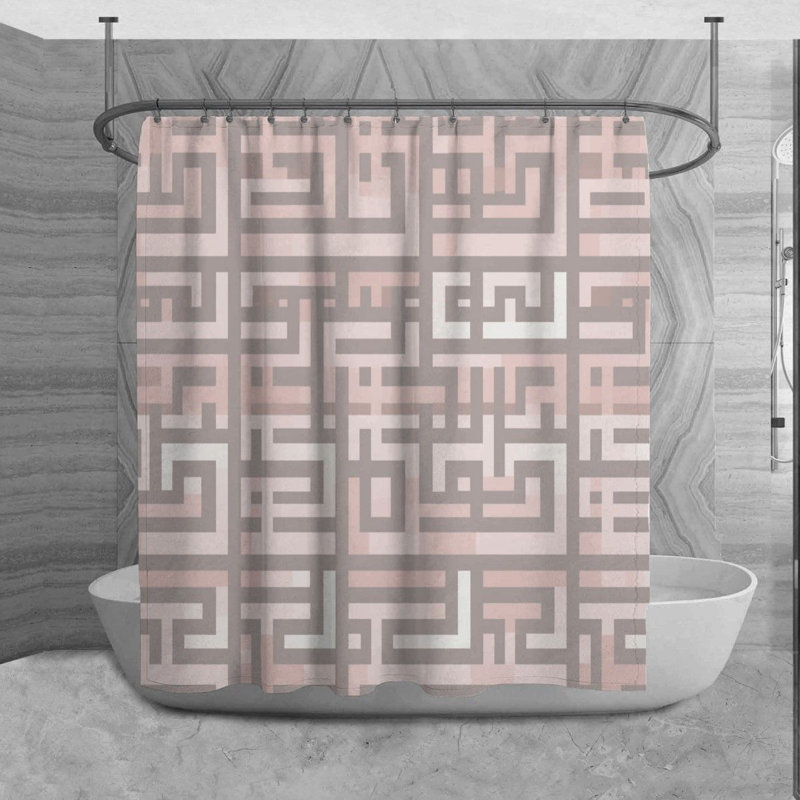 Rideau de douche Pattyann, H 93 po x l 70 po