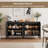 59” W Sideboard Buffet Cabinet, Credenza Storage Cabinet With 4 Doors And Adjustable Shelves For Dining Room, Living Room-422339511