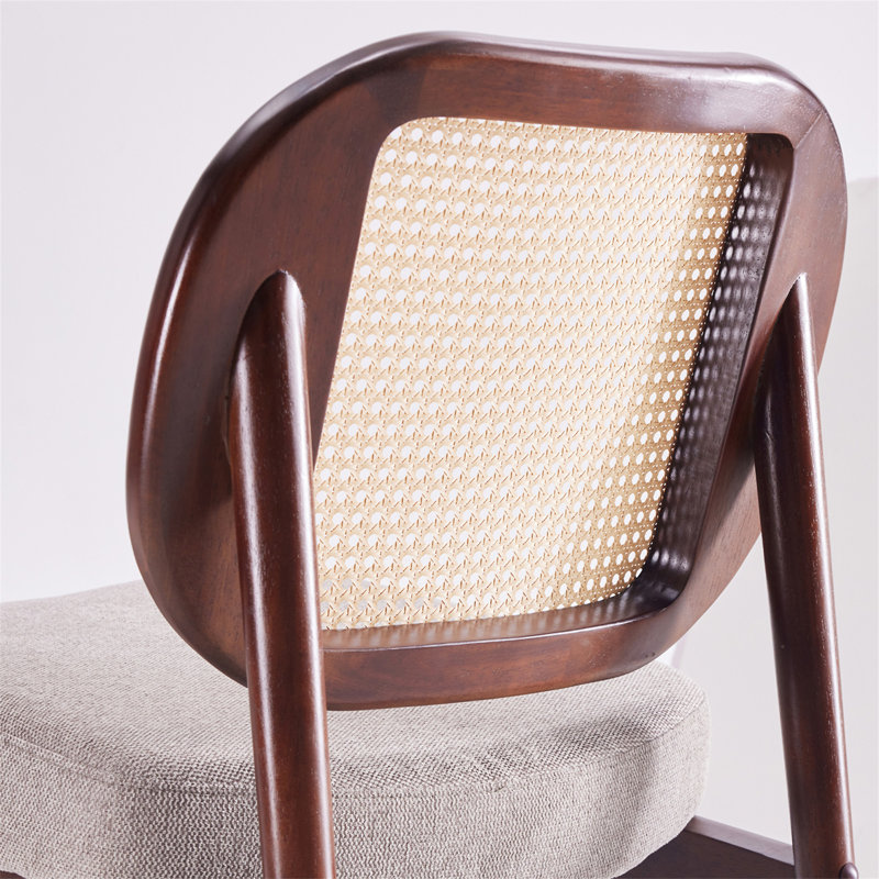 Fauteuil d'appoint en rotin, Kaki