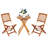 Milbourn Acacia 2 - Person Patio Conversation Set with Cushions-1503832280