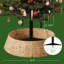 Accessoire de jupe d'arbre de Noël tissé pour Noël-118760809-118760811