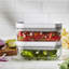 ZWILLING Fresh & Save 3-Pc Glass Food Storage Vacuum Containers Meal Prep Container - Small & Large Containers