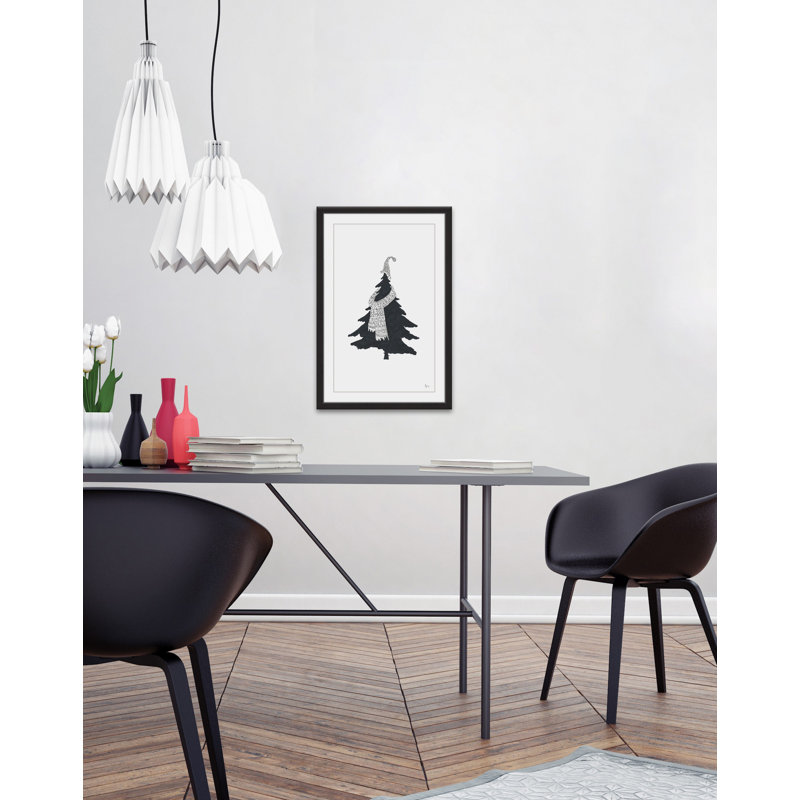 'Cozy Tree' Framed Print, 18" H x 12" W x 1.5" D