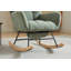 Chaise berçante rembourrée Modern-990239970