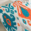 Housses de coussin en toile de coton Ikat (ensemble de 2, sans insert d'oreiller)