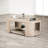 Modern Style 1pc Oval Coffee Table