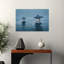 «Misty Lake Lanterns Ethereal Mystical Peaceful Landscape Nature», art mural-129094392