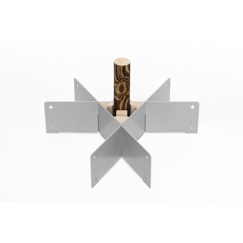 Christmas Tree Stand, Silver