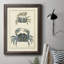 Toile encadrée de qualité supérieure antique Blue Crabs II - prête à être accrochée-416332719