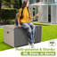 Coffre de terrasse en plastique 260 gallons-121997940