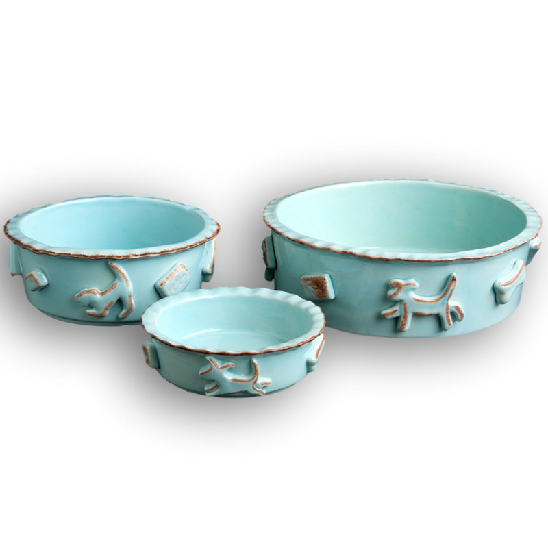 Bol à eau, Moyen, Bleu
