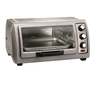 Hamilton Beach Metal Silver 6 slot Toaster Oven 9.41 in. H X 18.74 in. W X 15.24 in. D