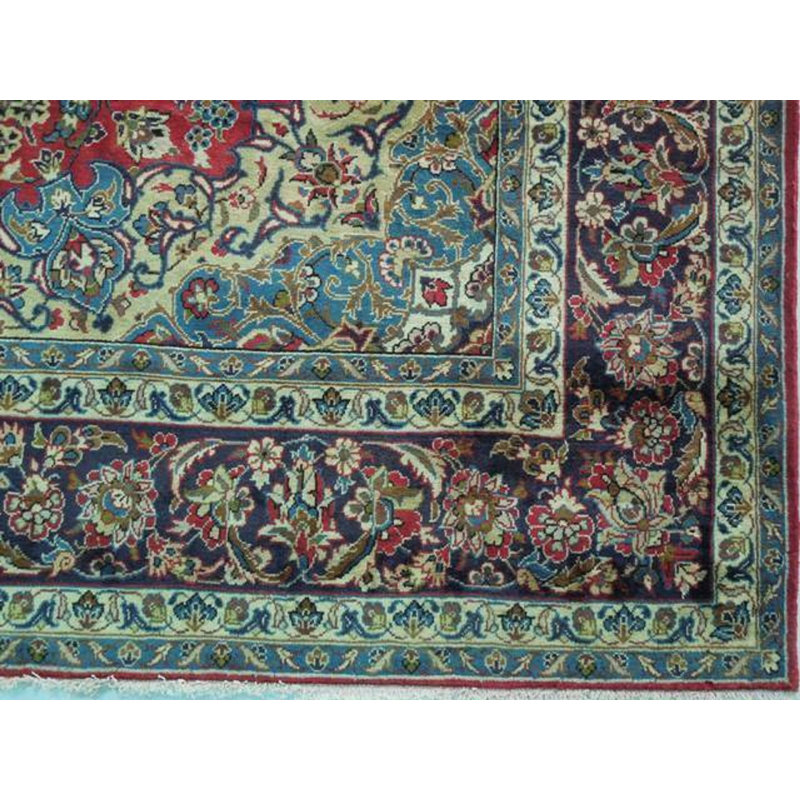 Tapis rectangulaire en laine 10 pi x 16 pi