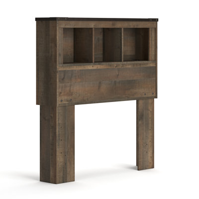 Kirkhill Bookcase Headboard by Loon Peak