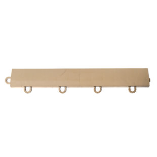 12'' L x 1.75'' W Plastic Interlocking Deck Side Trim (Set of 10)