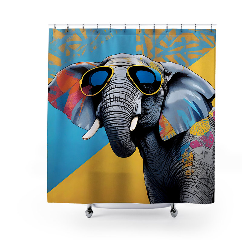 Rideau de douche Packy Elephant