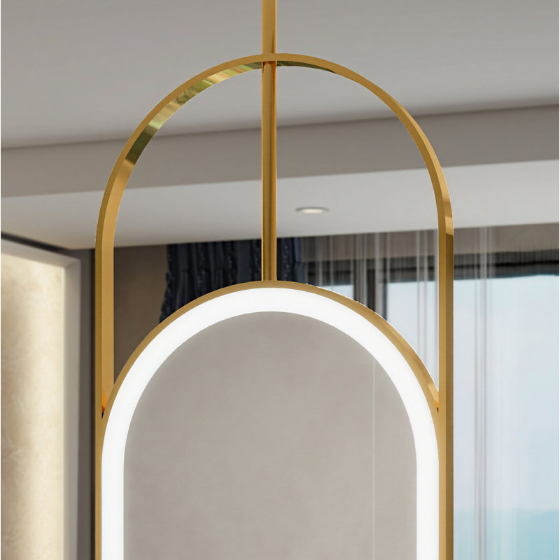 Bulgar - Miroir suspendu 1 lumière DEL