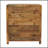 Solid Wood Oakish Three Drawer Chest
