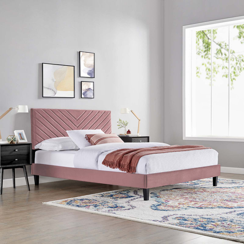 Plateforme Modway Roxanne, Grand, Vieux rose