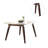Faux Marble Top Dining Table