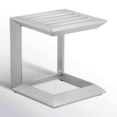 Kensli 16'' Aluminum Outdoor Side Table