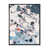 Toile avec cadre flottant noir