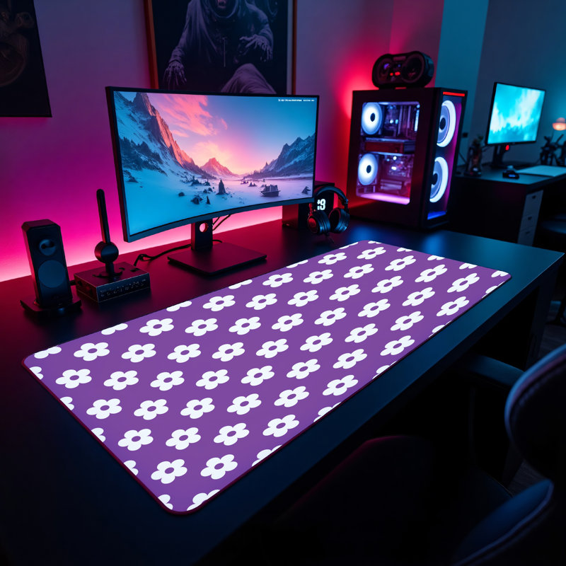 Polyester Desk Pad, 23.6x13.8