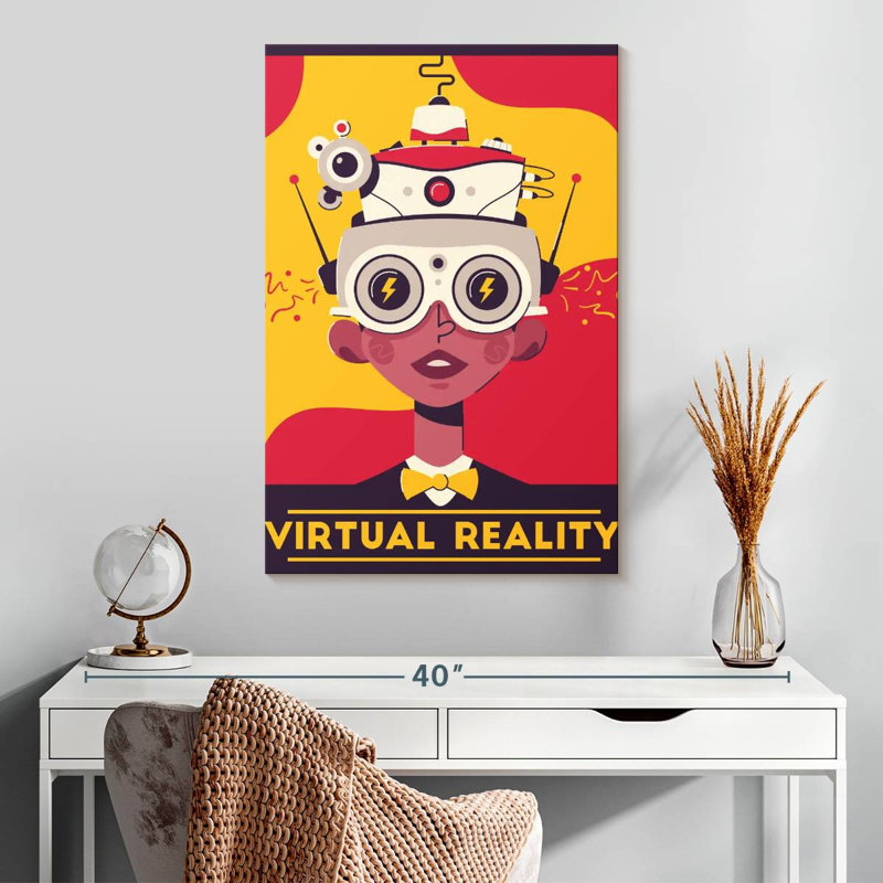 Virtual Reality Poster, 30" H x 20" W