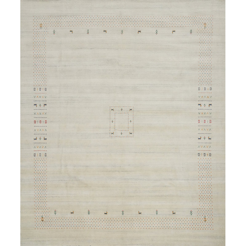 Tapis tribal Gabbeh 12 x 12