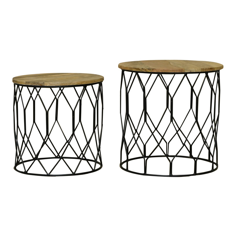 Hansali Metal Accent Stool