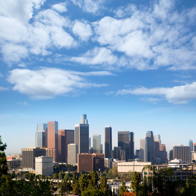 Delorese " La Los Angeles Skyline " by Lunamarina