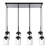 Ashlan 8 - Light Matte Black Kitchen Island Pendant
