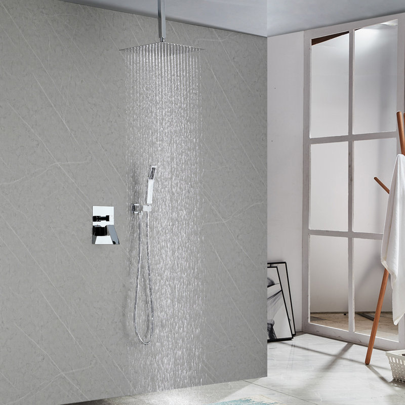 Système de douche complet, Chrome