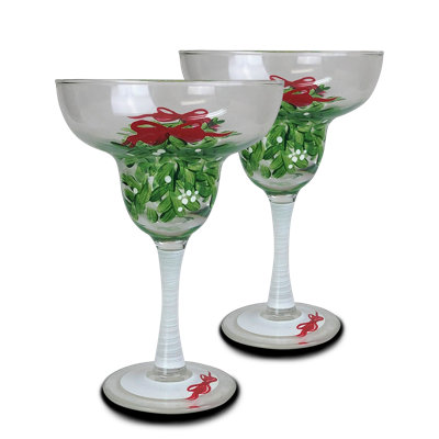 Drouin Mistletoe 9 oz. Margarita Glass