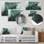 «Monocrhome», art mural gris et vert-2138747570-1898450870