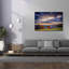 Art paroissial sur toile, "Ciel d'oasis en paon" par Rick Berk-1339573619