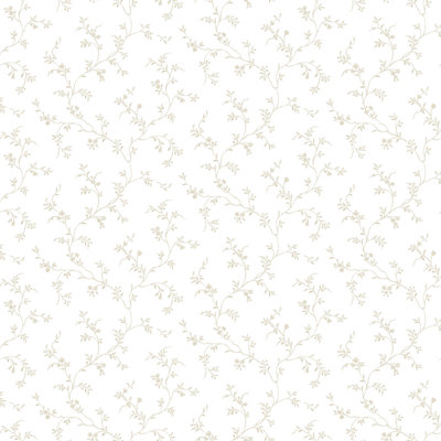 Pretty Prints Allisons Floral Trail Wallpaper Roll