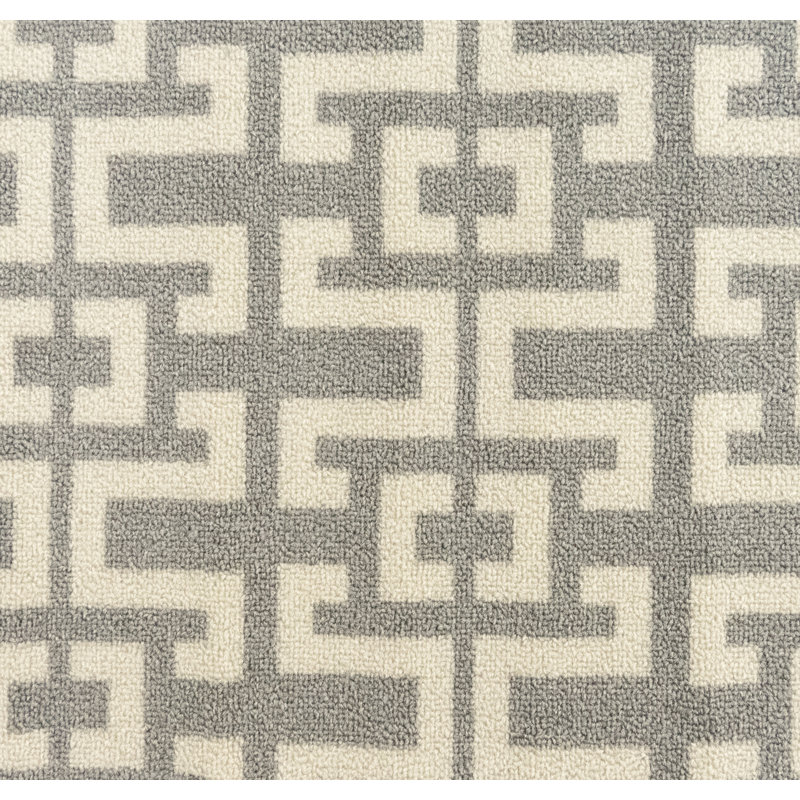 Tapis de couloir antidérapant tout-en-un Greek Key