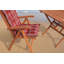 Gomez 2 - Person Eucalyptus Solid Wood Patio Dining Set Square Table with Cushions Included
