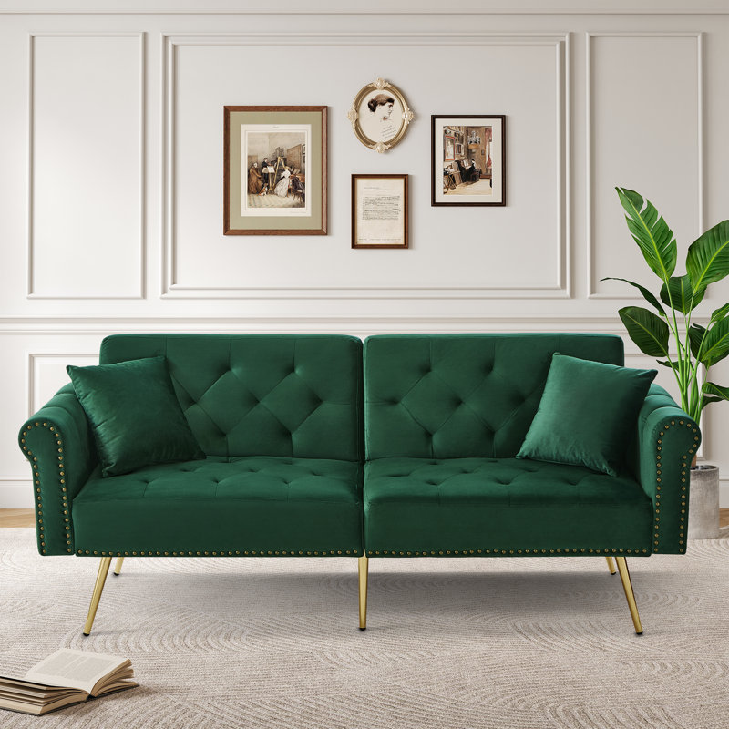 2 Seater Loveseat, Green