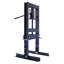 Presse hydraulique d'atelier à structure en H de 6 tonnes avec lit réglable, presse de plancher de garage en acier noir