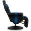 Fauteuil inclinable électrique pivotant de 31,5 po de largeur en simili cuir avec masseur-46773501
