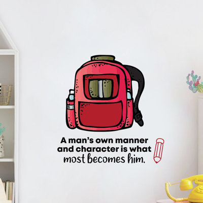Text & Numbers Wall Decal