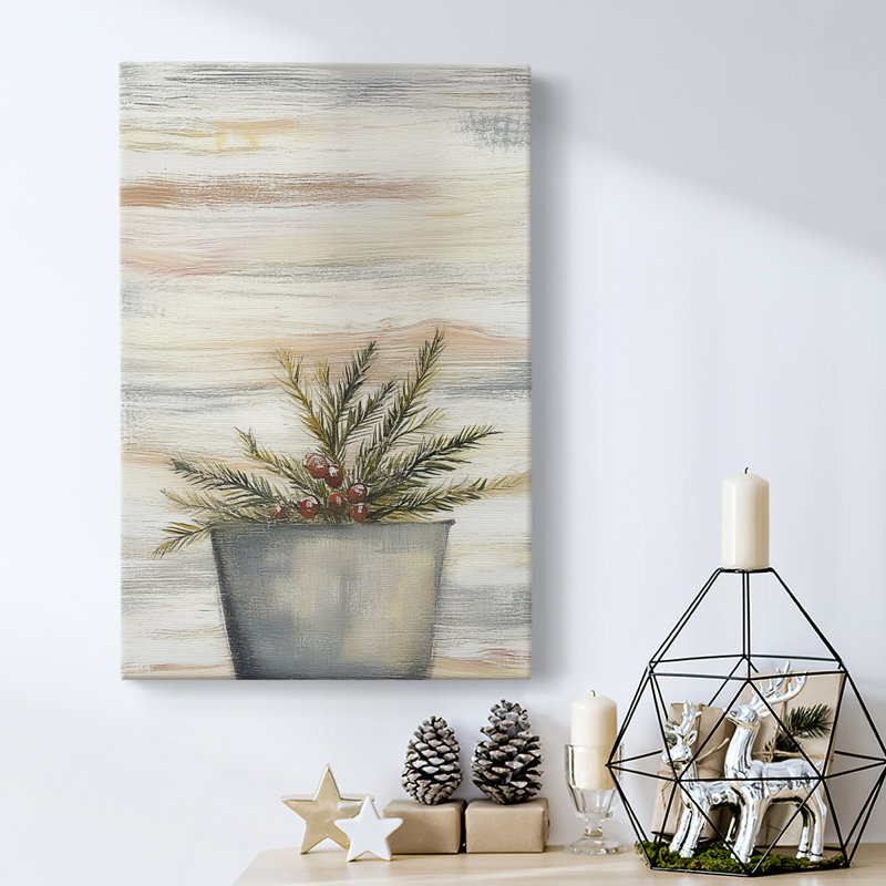Art des Fêtes de Noël - Toile tendue avec châssis DCCXL, H 27 po x l 18 po