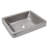 19" Rectangle Skirted Vessel Hammered Copper Sink-38512085