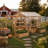 15.8' X 9.1' X 8.5' Walk-In Greenhouse With Pergola & Planter Boxes